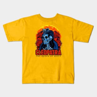 CLEOPATRA THE QUEEN OF EGYPT Kids T-Shirt